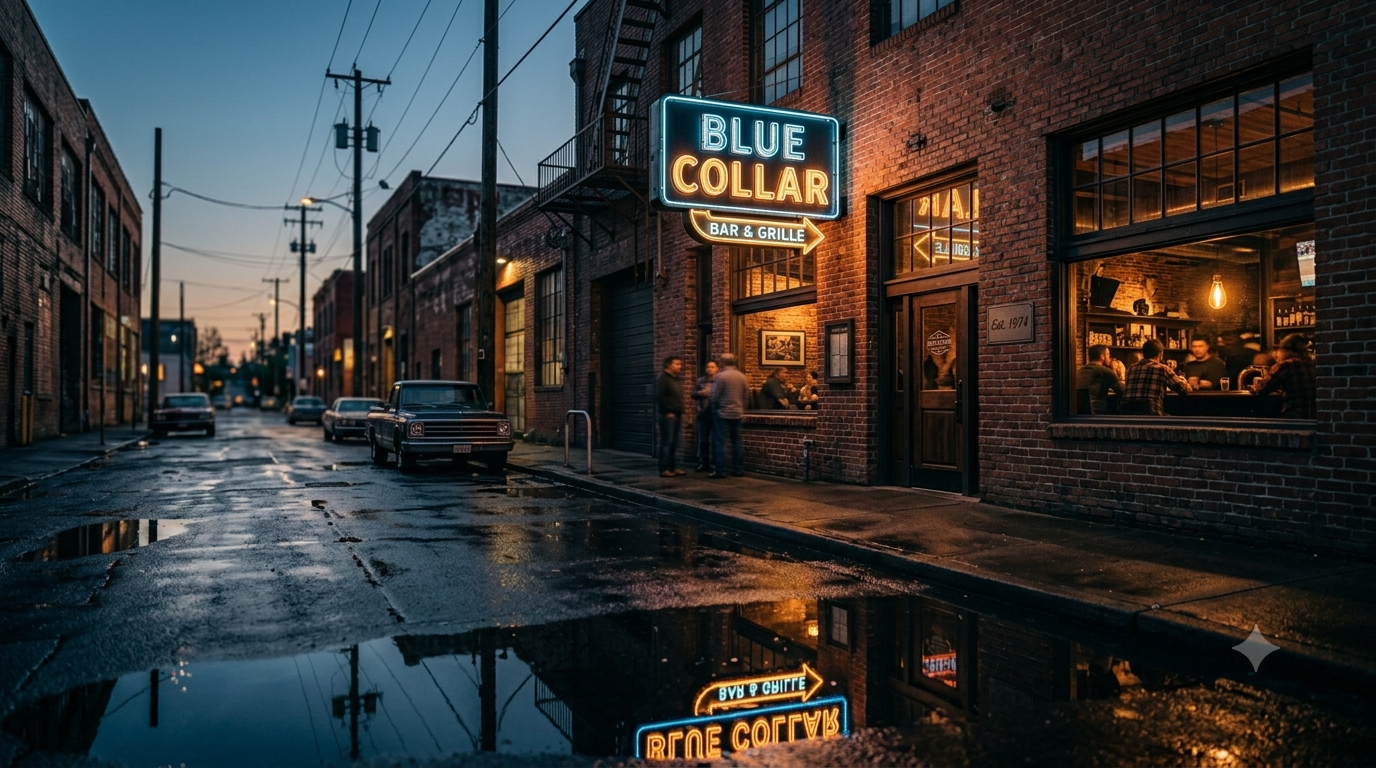Blue Collar exterior